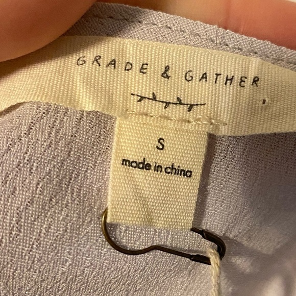 🐦⬛HOST PICK🐦⬛ NWT- Grade & Gather light purple tone- Size Medium - Picture 5 of 5